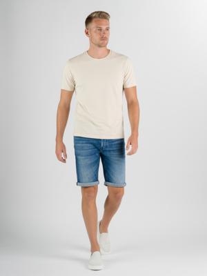 247Jeans Palm Slim Short SH05 Medium Blue Denim - Heren Jeans - Slim Fit Jeans