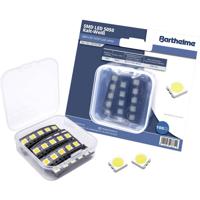 Barthelme SMD-LED-set 5050 Koud-wit 7000 mcd 120 ° 60 mA 3 V 100 stuk(s) Bulk
