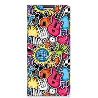 Xiaomi Redmi Note 10 Pro Hippe Standcase Punk Rock - thumbnail