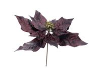 Kunstbloem poinsettia red, 64 cm - Hortus