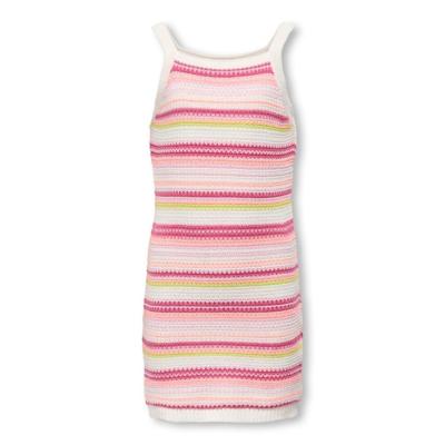 Kids ONLY zomer jurk meisjes - gestreept - roze - Kogbelli