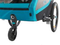 KidsCab Mirage tommy kinderfietskar - aluminium frame, wielvering, 3-punts gordel, blauw, 2021