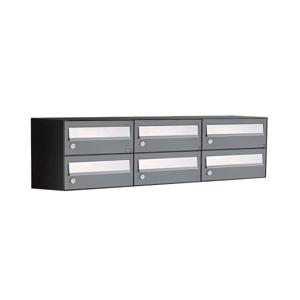 Allux Hive Set 3-Breed, 2-Hoog Antraciet - 40030065_3x2