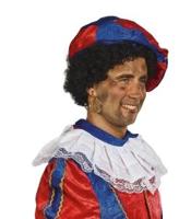 Pietenmuts blauw/rood Pietenmuts blauw/rood