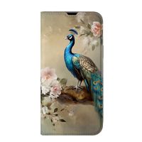 Hoesje maken voor iPhone 13 Pro Max Vintage Pauwen