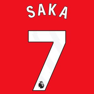 Saka 7 (Officiële Premier League Bedrukking)