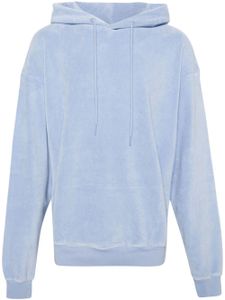 Martine Rose hoodie à épaules tombantes - Bleu