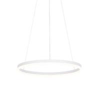 QAZQA Design hanglamp wit 60 cm incl. LED 3-staps dimbaar - Anello