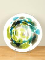 Glazen schaal Monet, Ø 42 cm