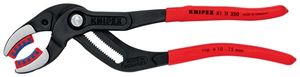 Knipex Sifon-/connectortang | lengte 250 mm spanwijdte 10-75 mm | zwart gefosfateerd | met kunststofbek | 1 stuk - 81 11 250 81 11 250