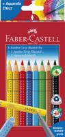 Faber Castell fc-280921 kleurpotlood faber-castell jumbo grip promotieset 8 + 1 + 1