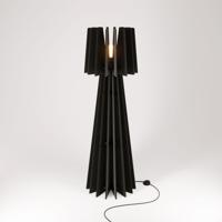 Vloerlamp geluidsreductie Recycled Shine e27 sound proofing 150 cm