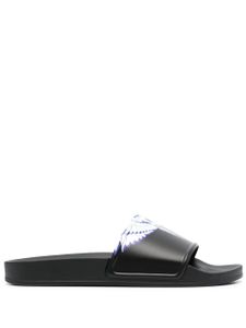 Marcelo Burlon County of Milan claquettes Icon Wings - Noir