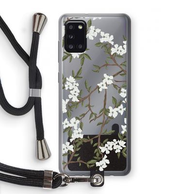 Blossoming spring: Samsung Galaxy A31 Transparant Hoesje met koord
