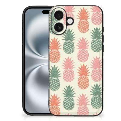 iPhone 16 Plus Back Cover Hoesje Ananas iPhone 16 Plus Back Cover Hoesje Ananas