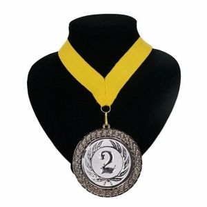 Landen lint nr. 2 medaille geel