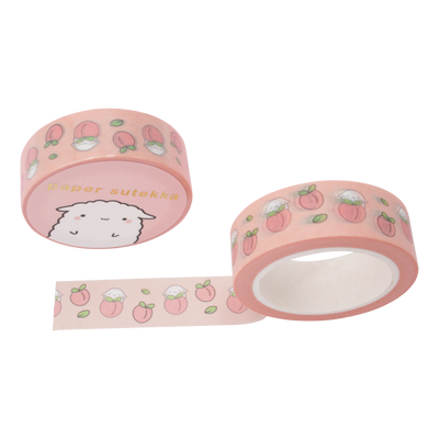 Washi Tape - Mochi Peach Fruit