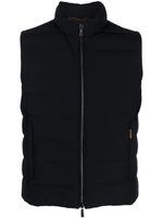 Moorer Oliver-KN padded gilet - Bleu - thumbnail