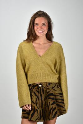 Ganni trui K2654 custard