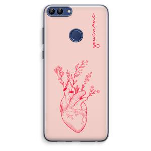 Blooming Heart: Huawei P Smart (2018) Transparant Hoesje