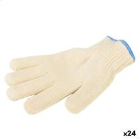 Barbecue glove Aktive 24 Stuks Beige