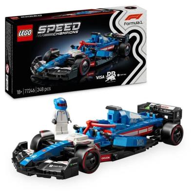 LEGO Speed Champions 77246 F1 Auto Visa Cash App RB VCARB 01 - Gift idea for adults