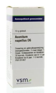VSM Aconitum napellus D6 (10 gr)