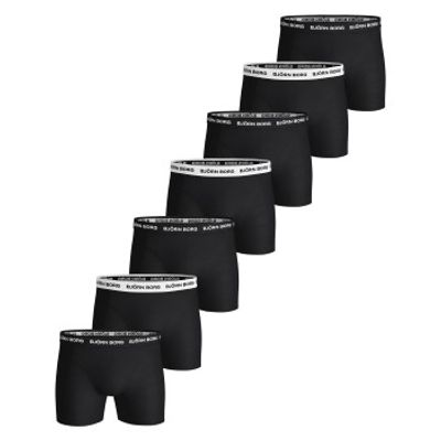 Björn Borg 7 stuks Essential Solids Shorts * Actie *