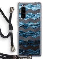 Oceaan: Sony Xperia 5 Transparant Hoesje met koord