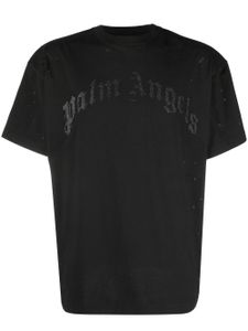 Palm Angels t-shirt à logo imprimé - Noir