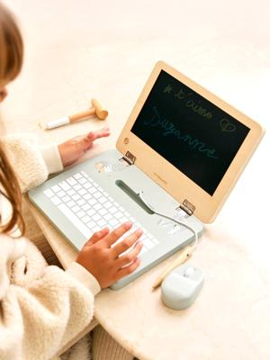 Computer met magisch scherm van FSC®-hout TANZANIE hout