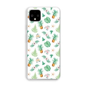 Ananas bladeren: Pixel 4 XL Transparant Hoesje