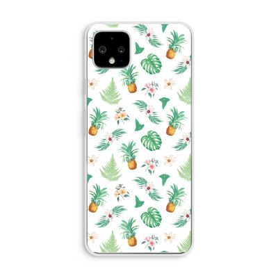 Ananas bladeren: Pixel 4 XL Transparant Hoesje