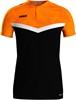 JAKO 6324 Polo Iconic - Zwart/Fluo Oranje - XXL