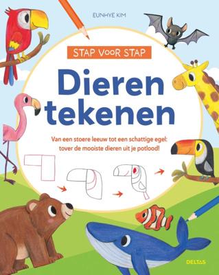 Stap voor stap dieren tekenen (Paperback)