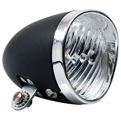Simson koplamp classic incl. batterij zwart (10st)