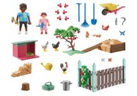 PLAYMOBIL myLife - Kleine kippenboerderij in de tuin van het kleine huis Constructiespeelgoed - thumbnail