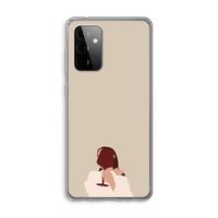 I drink wine: Samsung Galaxy A72 Transparant Hoesje I drink wine: Samsung Galaxy A72 Transparant Hoesje