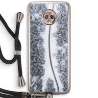 Snøfall: Motorola Moto G6 Transparant Hoesje met koord