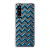 Onderbroken lijn: Sony Xperia 1 III Transparant Hoesje