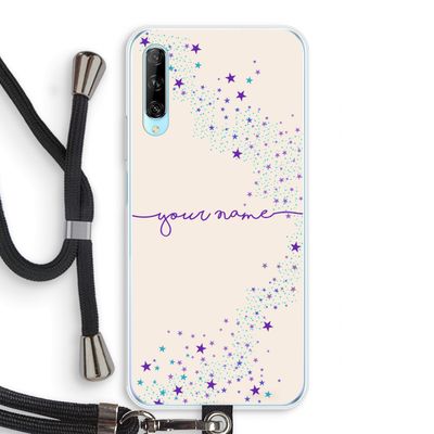 Sterren: Huawei P Smart Pro Transparant Hoesje met koord