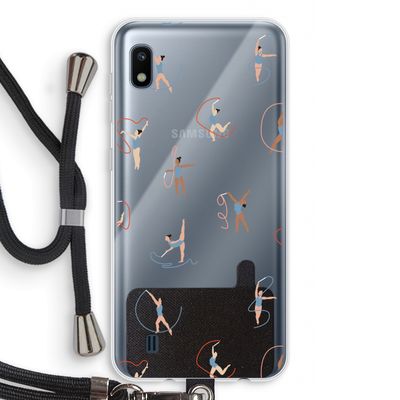 Dancing #3: Samsung Galaxy A10 Transparant Hoesje met koord