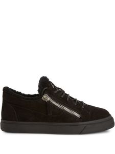 Giuseppe Zanotti baskets Nicki en daim - Noir