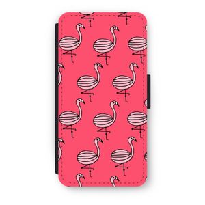 Flamingo: iPhone 8 Plus Flip Hoesje