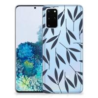 Samsung Galaxy S20 Plus | TPU Case | Leaves Blue