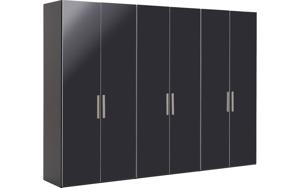 Goossens Kledingkast Easy Storage Ddk, Kledingkast 304 cm breed, 220 cm hoog, 6x draaideur