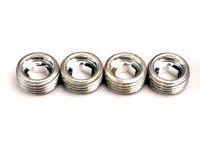 Aluminum caps, pivot ball (4) - thumbnail
