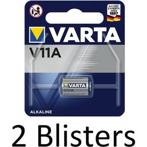 2 Stuks (2 Blisters a 1 st) Varta V11A Wegwerpbatterij Alkaline