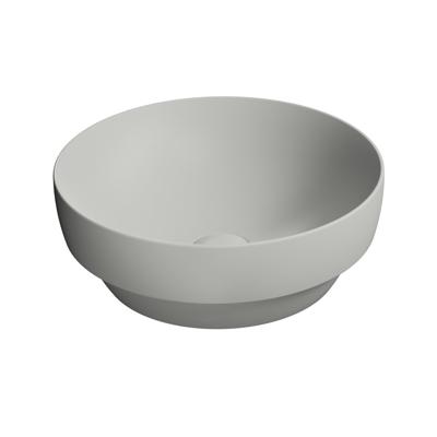 Keramische Opbouw Waskom Sapho Pura dia. 40 cm Licht Grijs