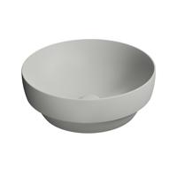 Keramische Opbouw Waskom Sapho Pura dia. 40 cm Licht Grijs